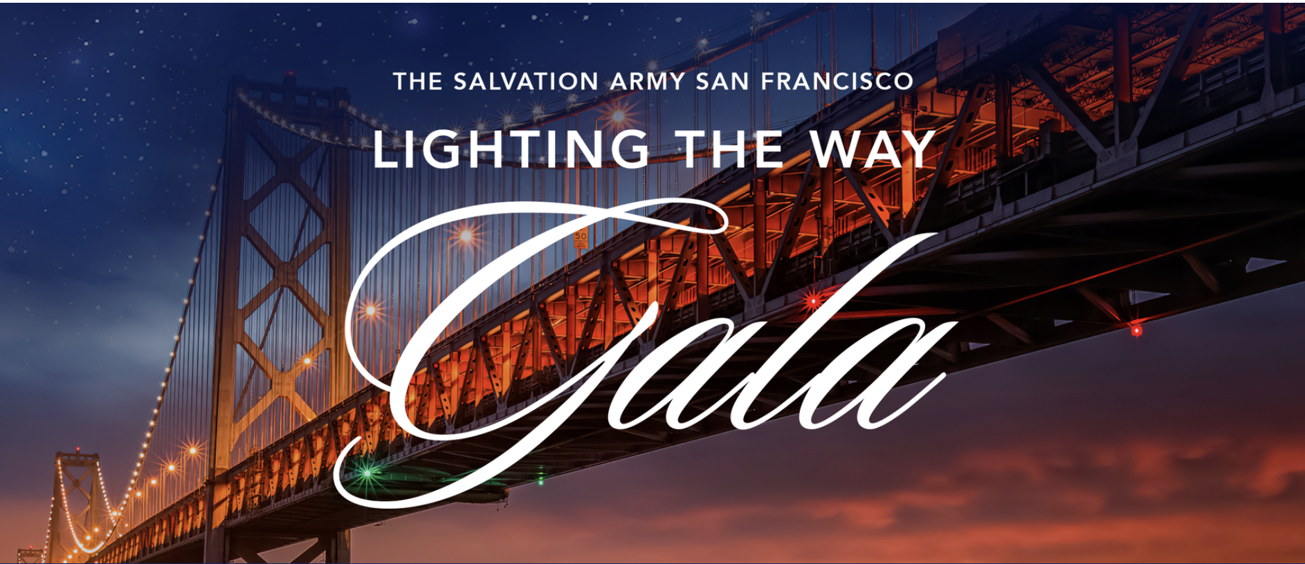 Salvation Army - Lighting the Way Gala